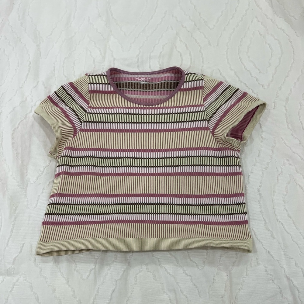 Urban outfitters out from under striped crop xs/s